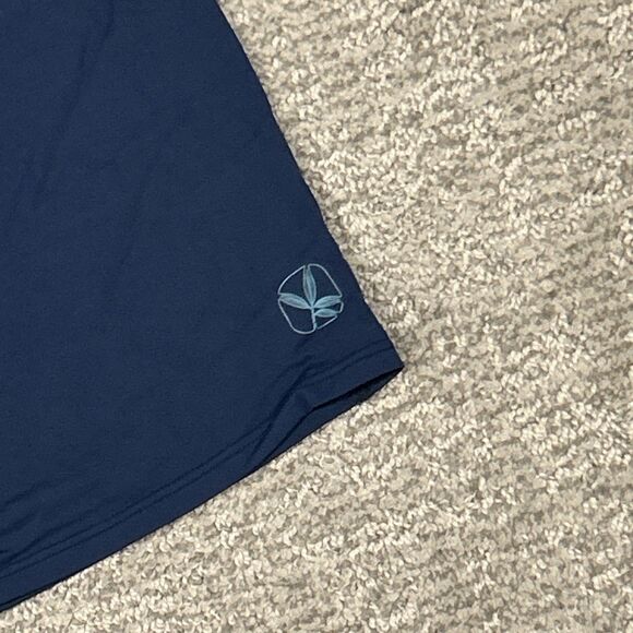 Carve Designs Beach Rashguard Womens Large Swim Shirt Navy Blue UPF 50 New - Picture 6 of 8